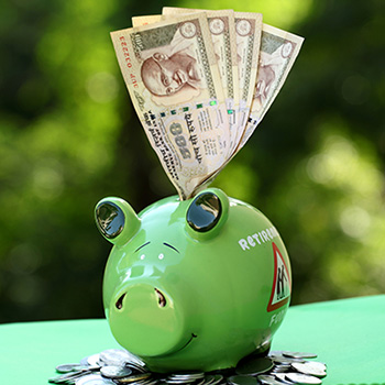 Savings growing with fixed income