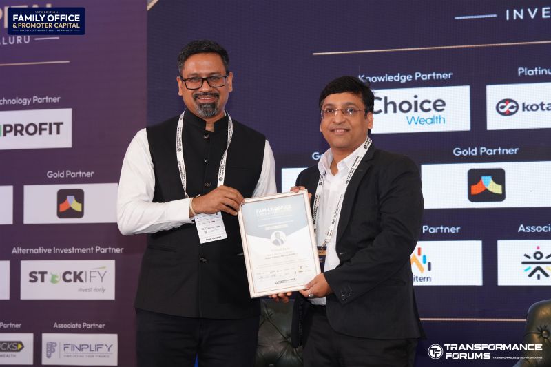 Vishal Jain keynote panel at 10th Family Office Summit Bengaluru